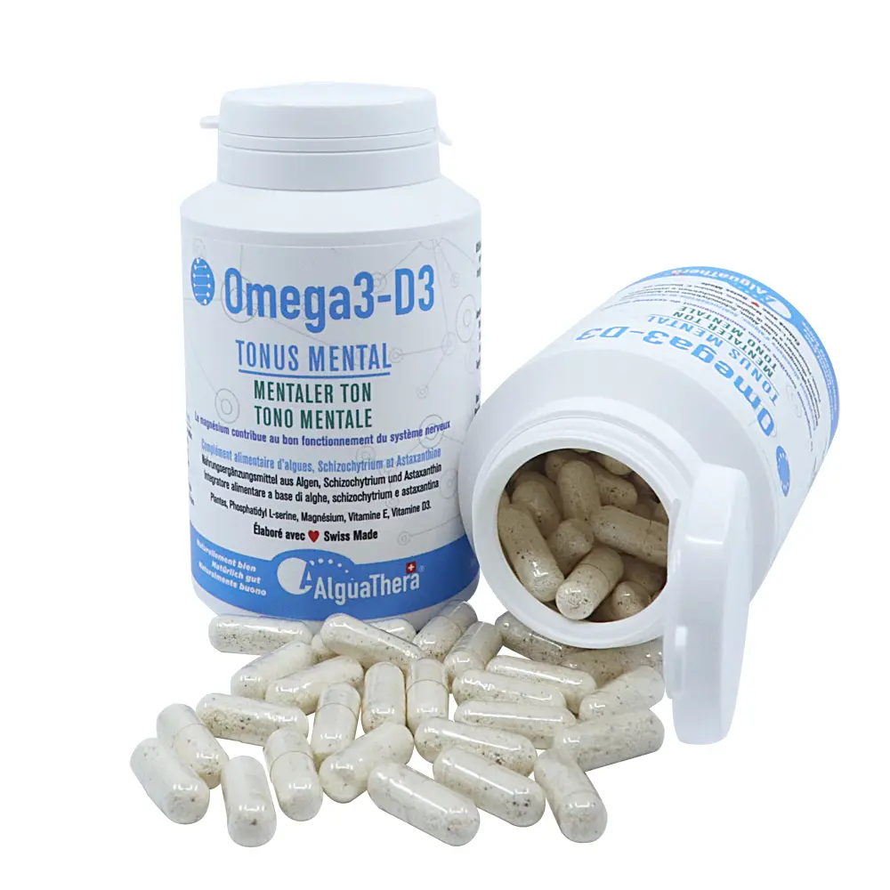 Omega3-D3 - Mentale Vitalität — AlguaThera