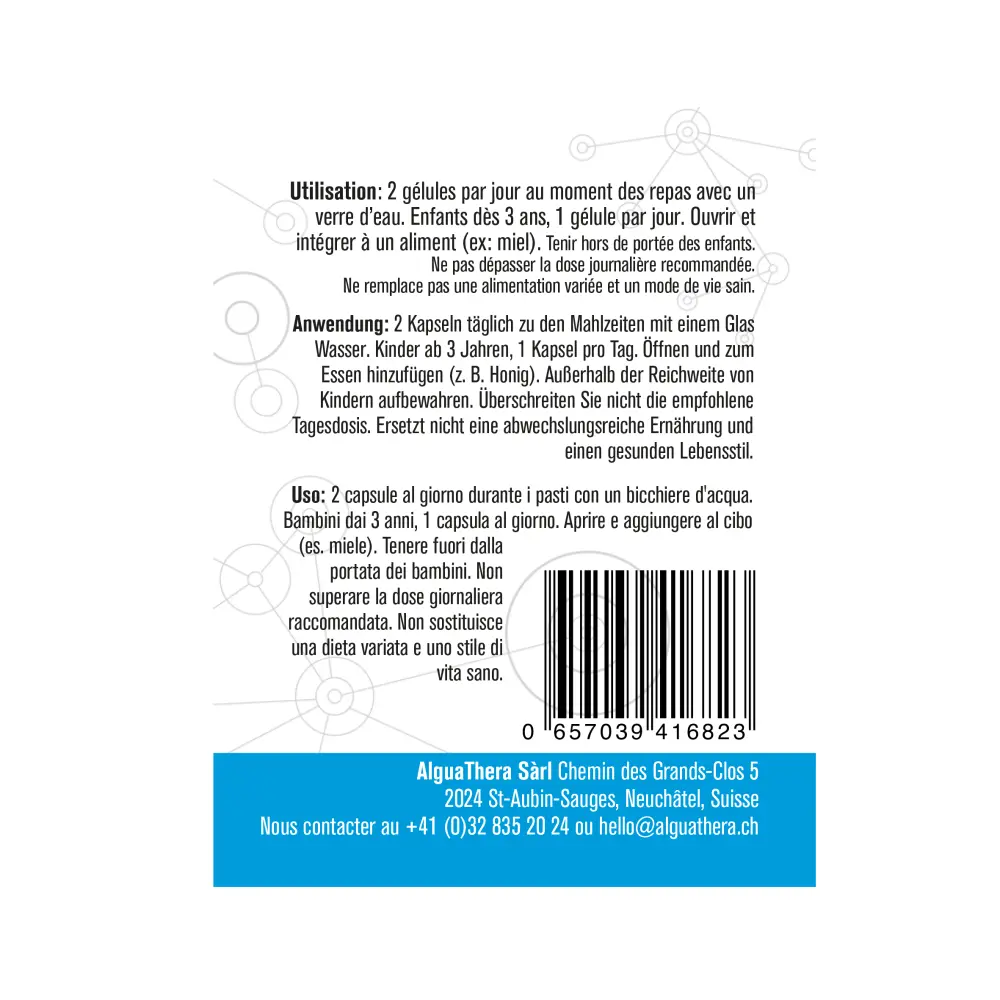 Omega3-D3 - Mentale Vitalität — AlguaThera