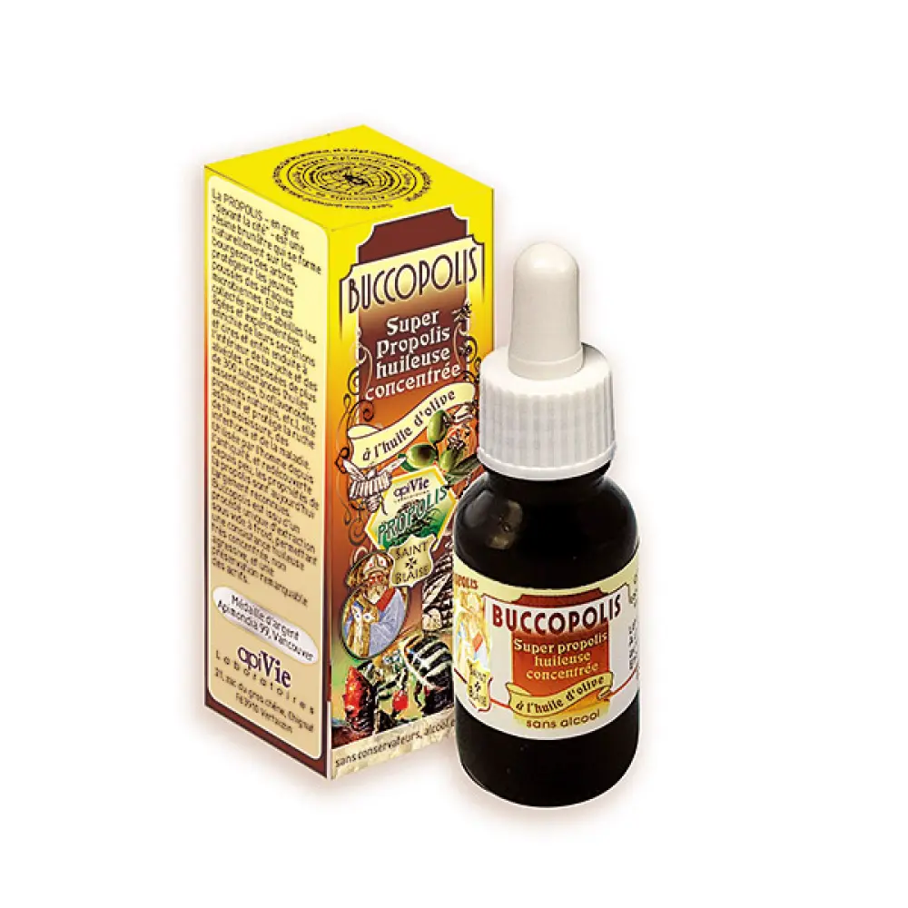 Buccopolis – Solution huileuse de propolis 30 ml — ApiVie