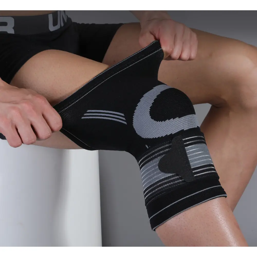 Kniebandage G Train - Schwarz - L / XL — BandagenPlus