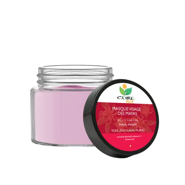 Gesichtsmaske der Mayas Tonerde und Ylang-Ylang - Porentief reinigend