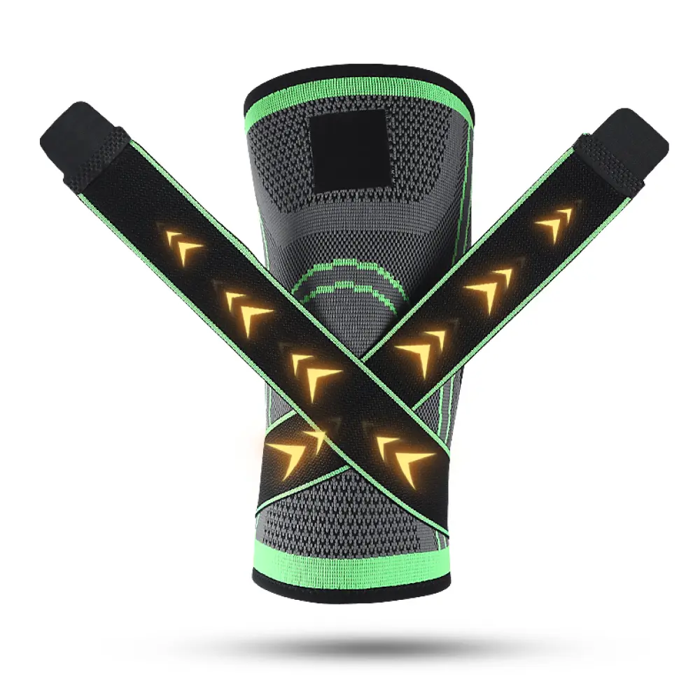 Kniebandage G Run - Schwarz - XXL — BandagenPlus