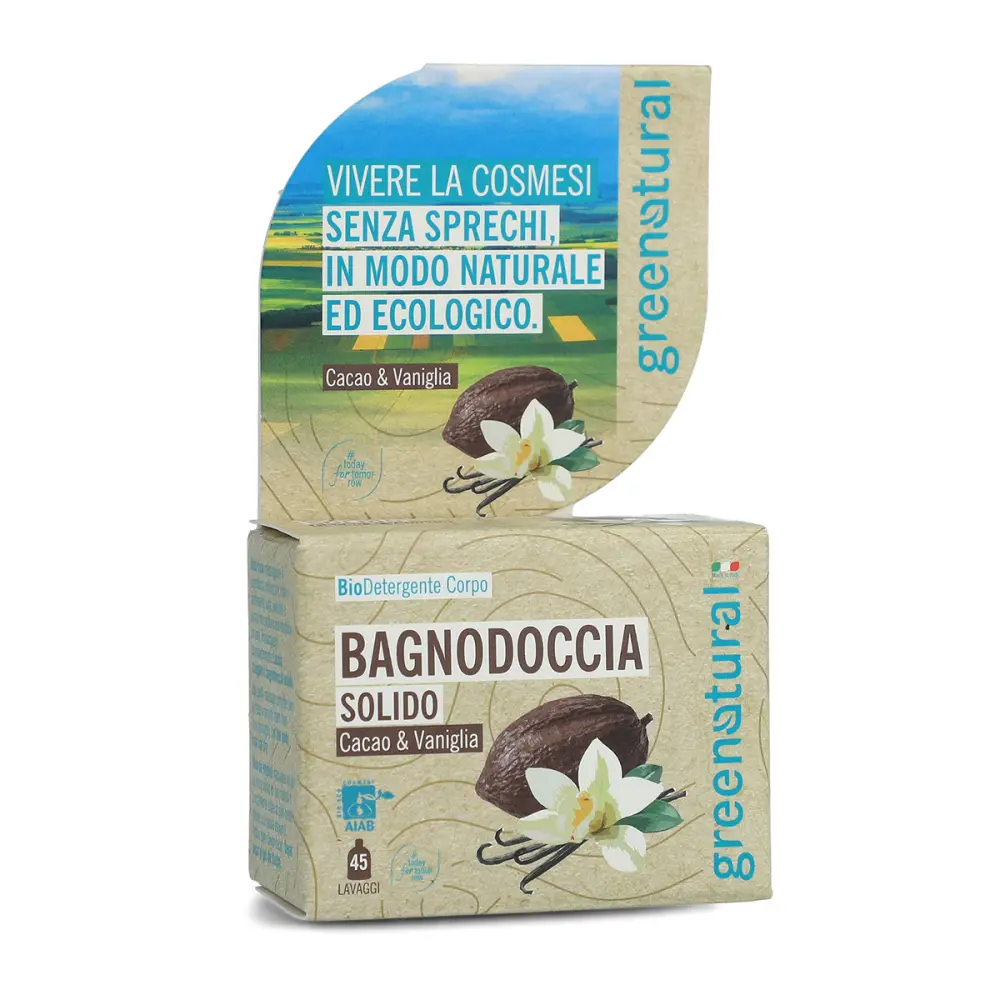 Bagnodoccia Solido Cacao & Vaniglia — greenatural