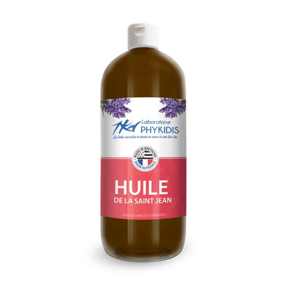 Huile de la Saint-Jean - 1000 ml — Laboratoire Phykidis