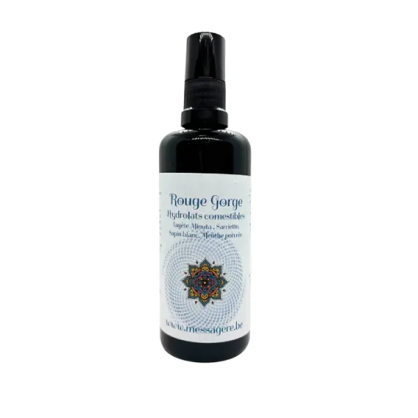 Rouge Gorge - Mélange D’Hydrolats - Gorge & États Grippaux - 200ml