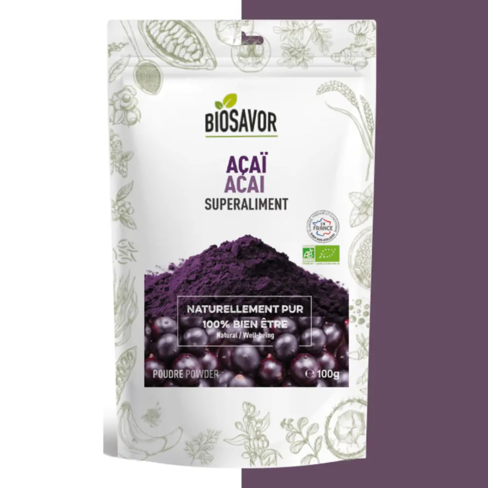 Açai bio en poudre — BioSavor