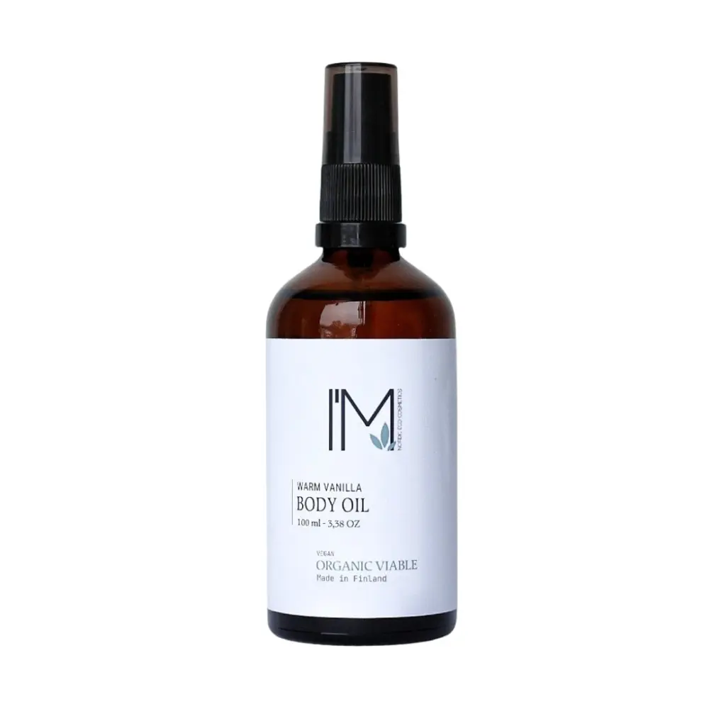 Huile Corporelle Biologique - Vanille Chaude 100 ml — I'M Nordic Eco Cosmetics