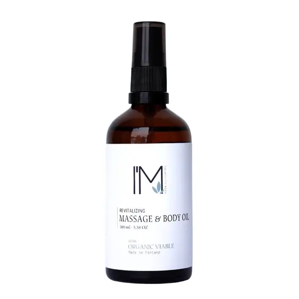 Huile de Massage Revitalisante aux Huiles Essentielles