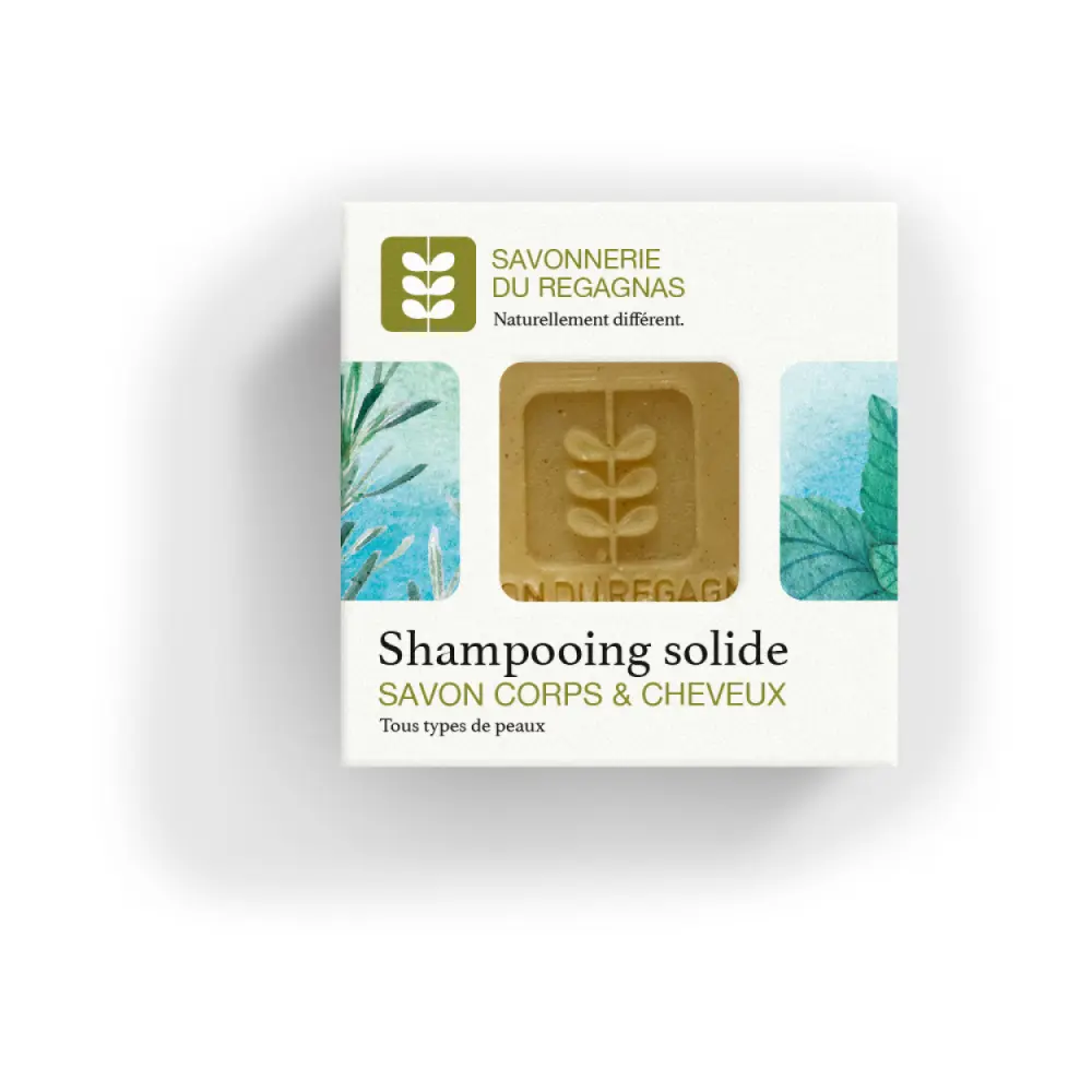 Shampooing 2 en 1 menthe & romarin — Savonnerie du Regagnas