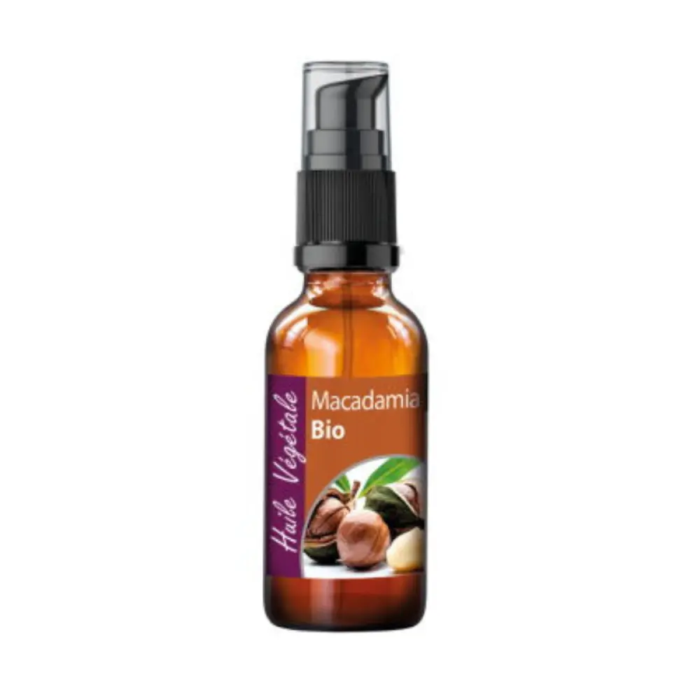 Huile Végétale Macadamia BIO — Institut Maloe