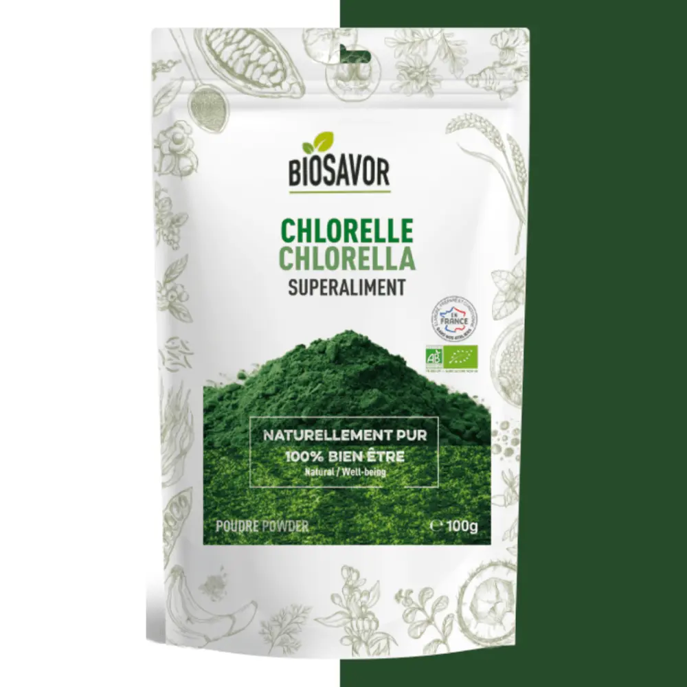 Chlorella-Pulver — BioSavor