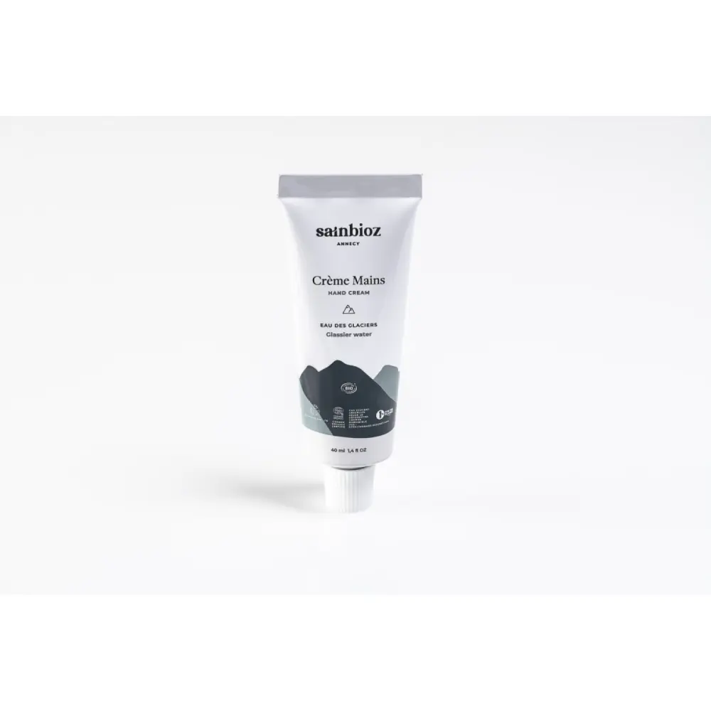 Crème main à l'eau de glacier — Sainbioz