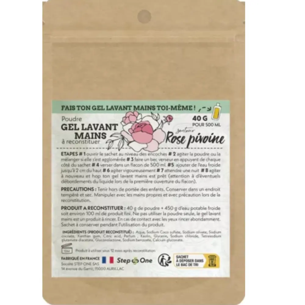 Handseife in Pulverform Pfingstrose — Don Dandrea Deutschland