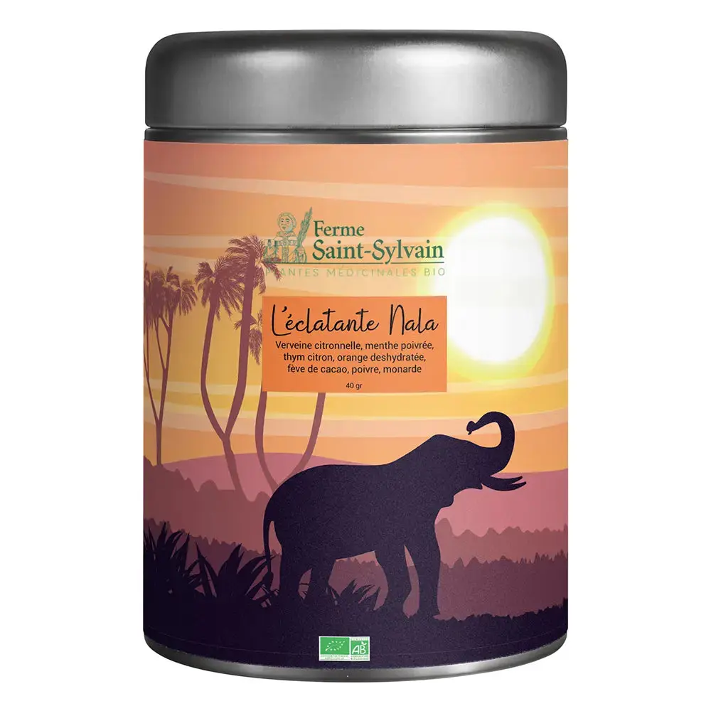 Kräutertee l'Éclatante Nala Bio — La Ferme Saint-Sylvain