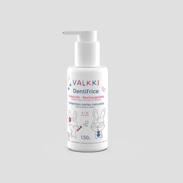 Dentifrice Valkki Enfant - Fraise Bio