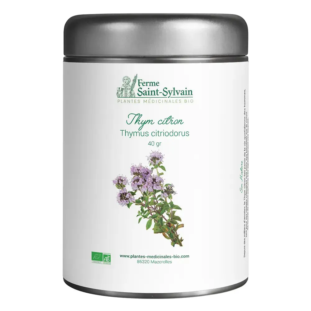 Tisane de Thym Citron Bio — La Ferme Saint-Sylvain