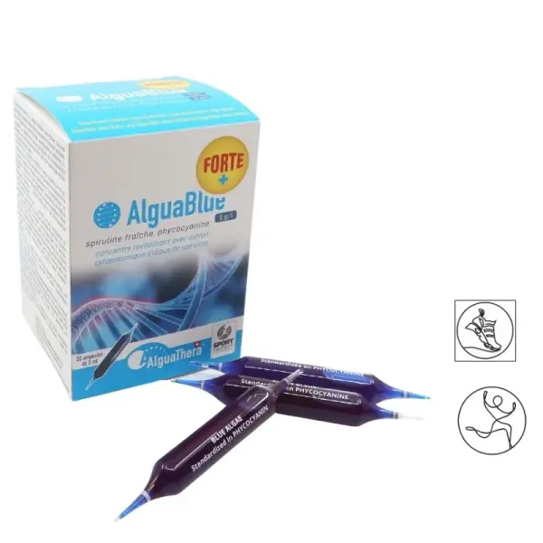 AlguaBlue Forte + - Phycocyanin & Frische Spirulina