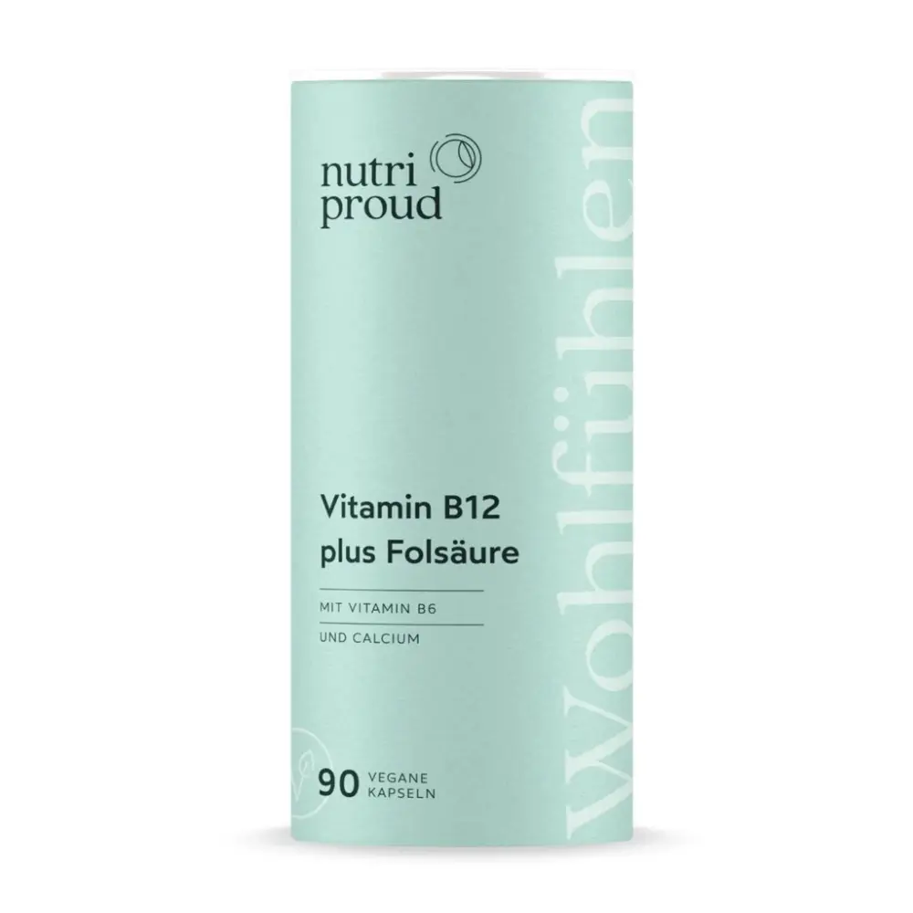 Vitamin B12 plus Folsäure — Nutriproud