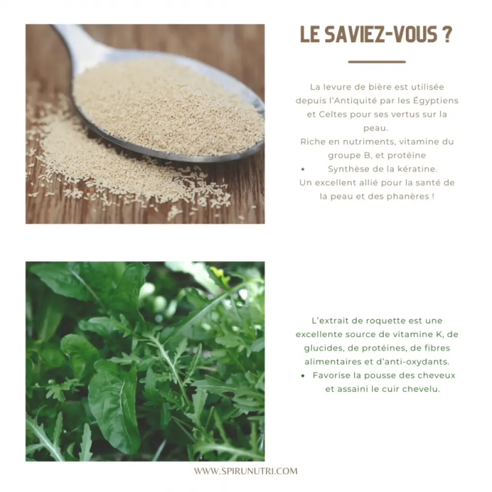 Spiru Phanère Bio - Cheveux et ongles — SpiruNutri