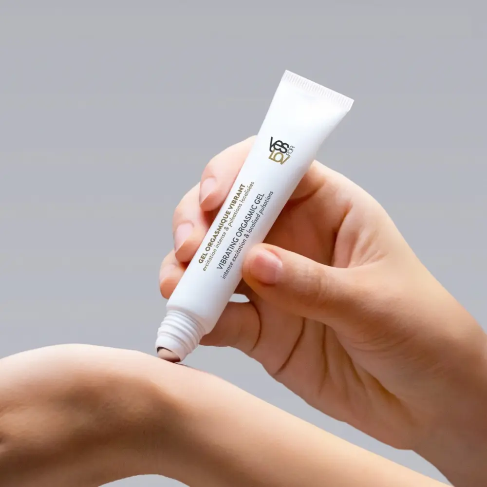 Orgasmus-Gel mit Kiwi im Roll-on für Frauen und Männer — YESforLOV