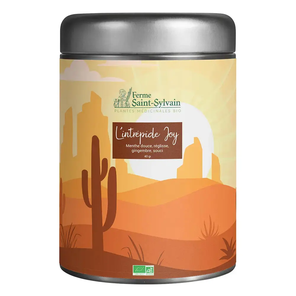 Kräutertee L'Intrépide Joy Bio — La Ferme Saint-Sylvain