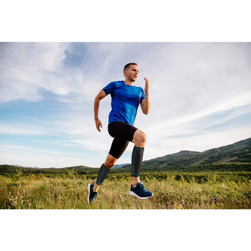 Wadenbandage Blau — Agile Now