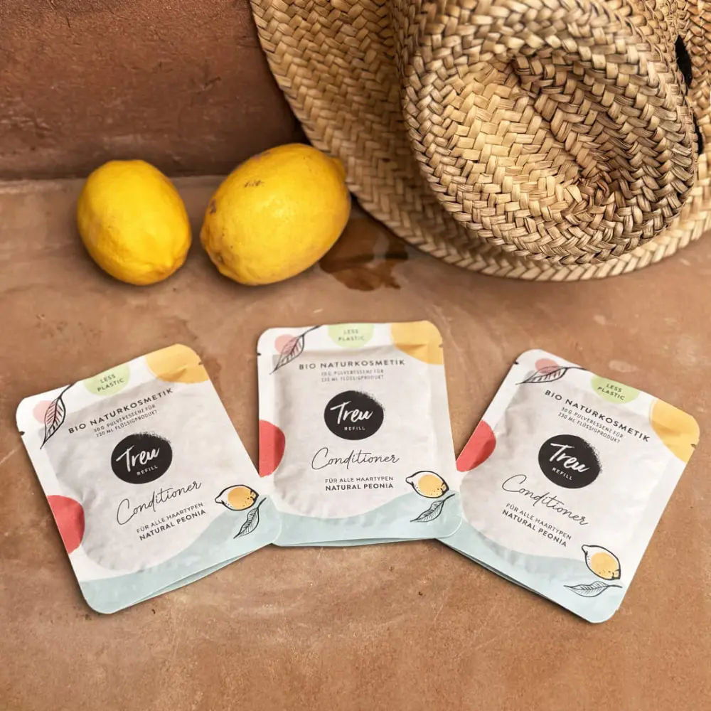 Lot - 3 Après-Shampooing — Treu Refill