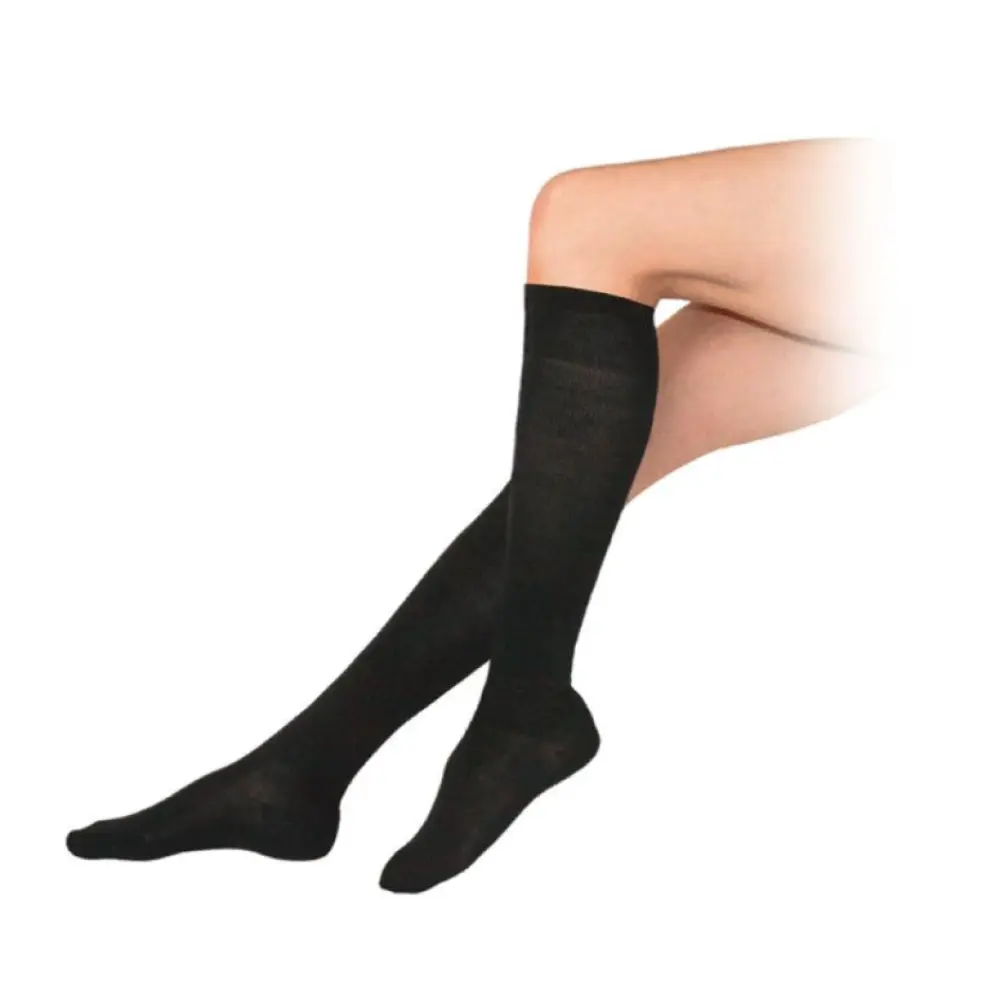 Stützstrumpf mit Baumwolle - Weiß 41-43 — Bahner Strumpf