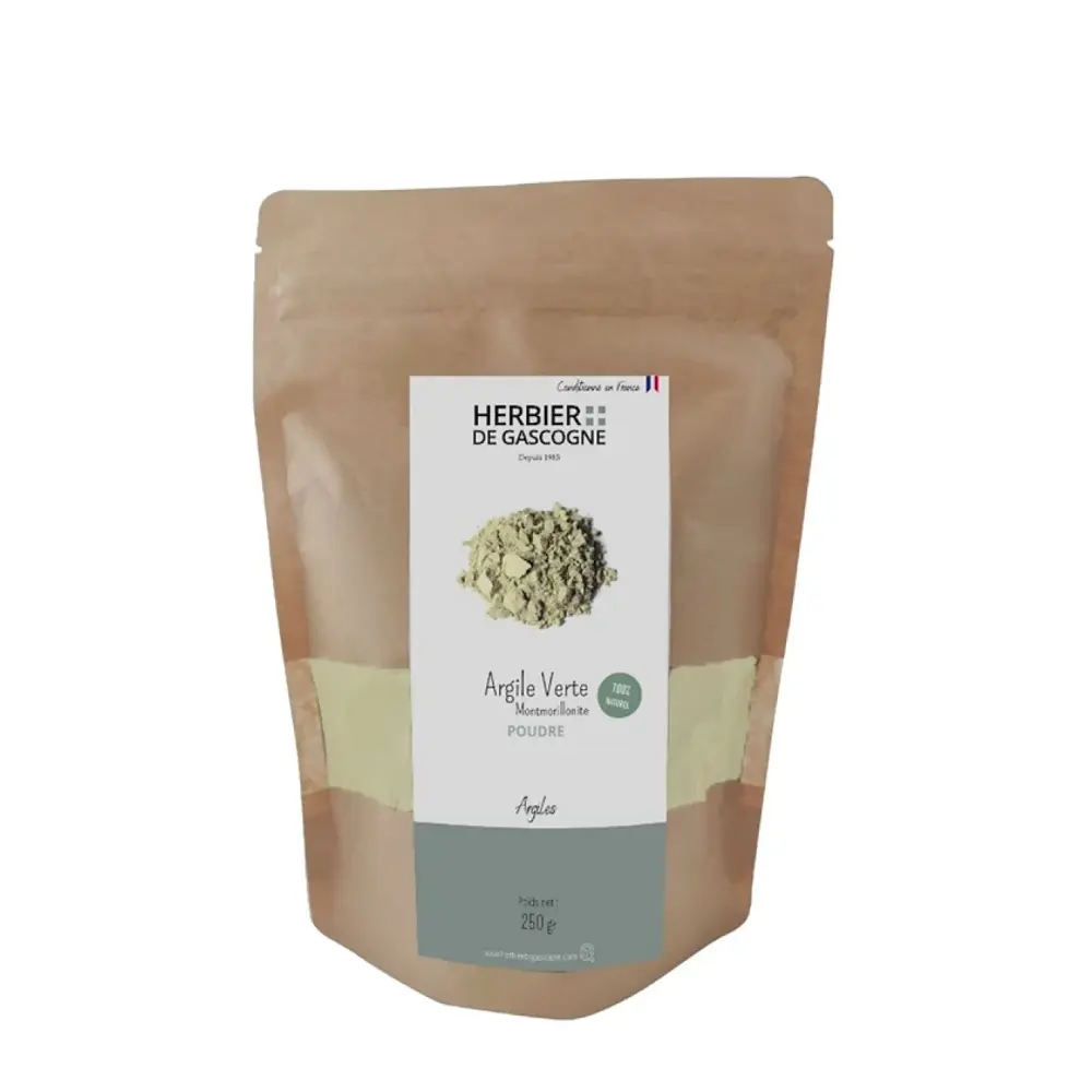 Argile verte montmorillonite – 100 g — L'Herbier de Gascogne
