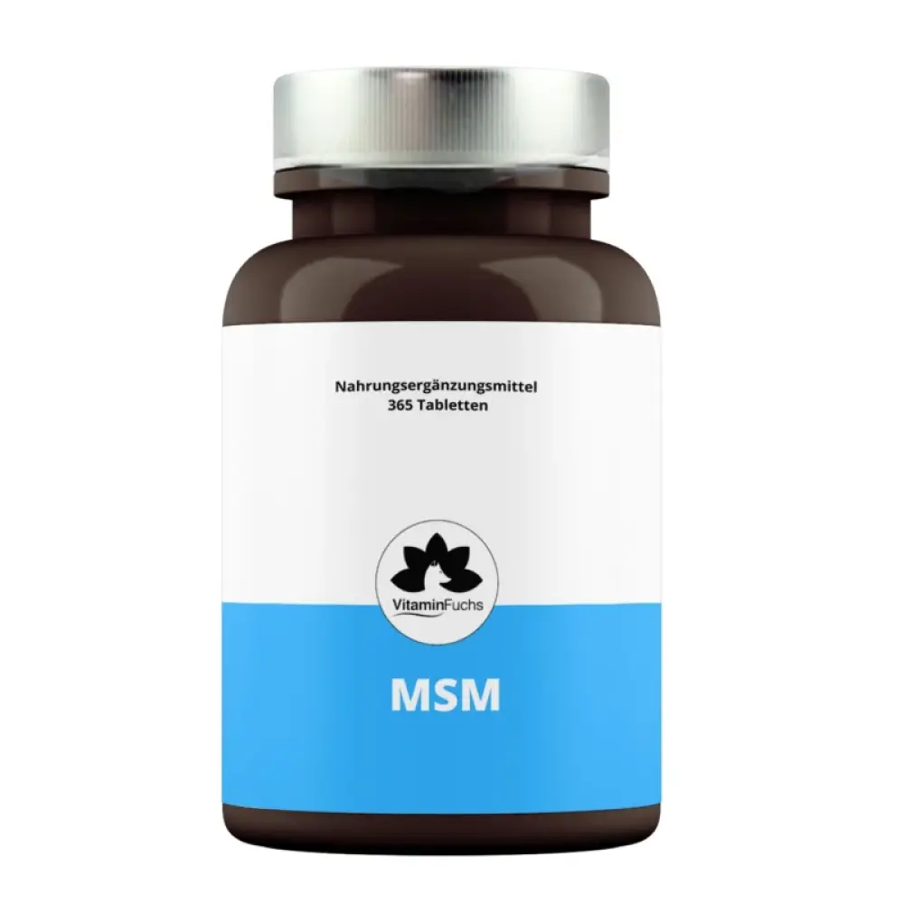 MSM - Wohlbefinden — VitaminFuchs