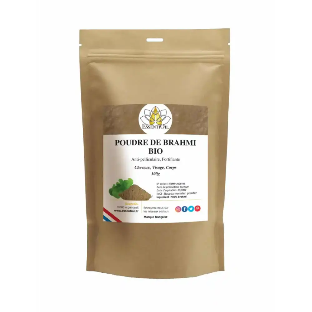 Poudre de Brahmi Bio — EssentiOil