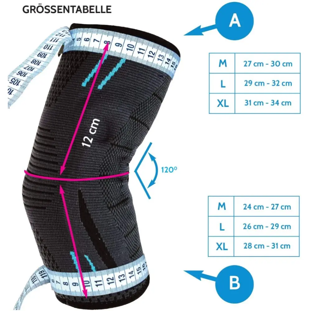 Ellenbogenbandage Upgraded Blau — Agile Now