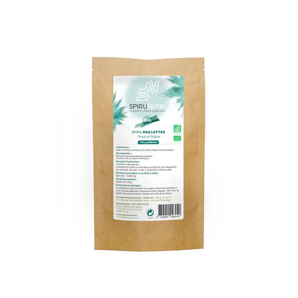 Spiru Pailette Bio — SpiruNutri