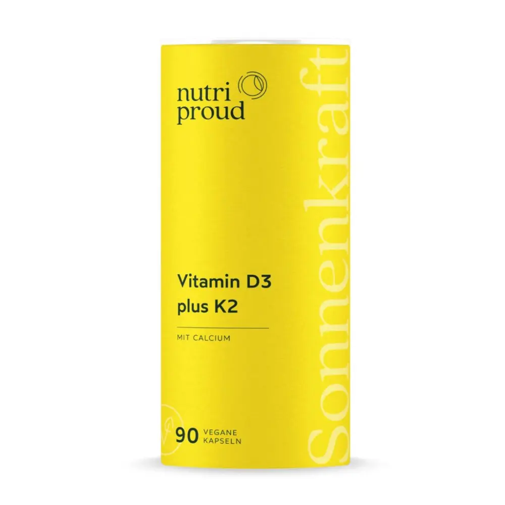 Vitamine D3 plus K2 — Nutriproud