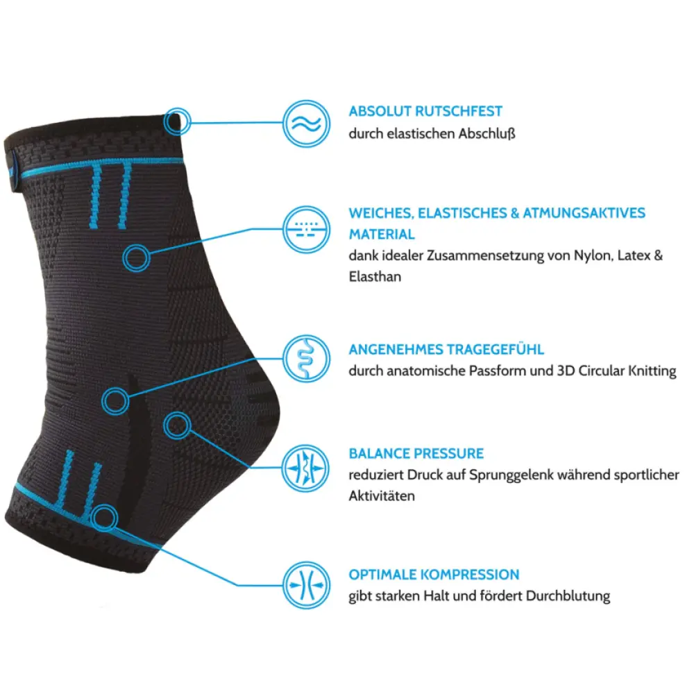 Sprunggelenkbandage Blau — Agile Now