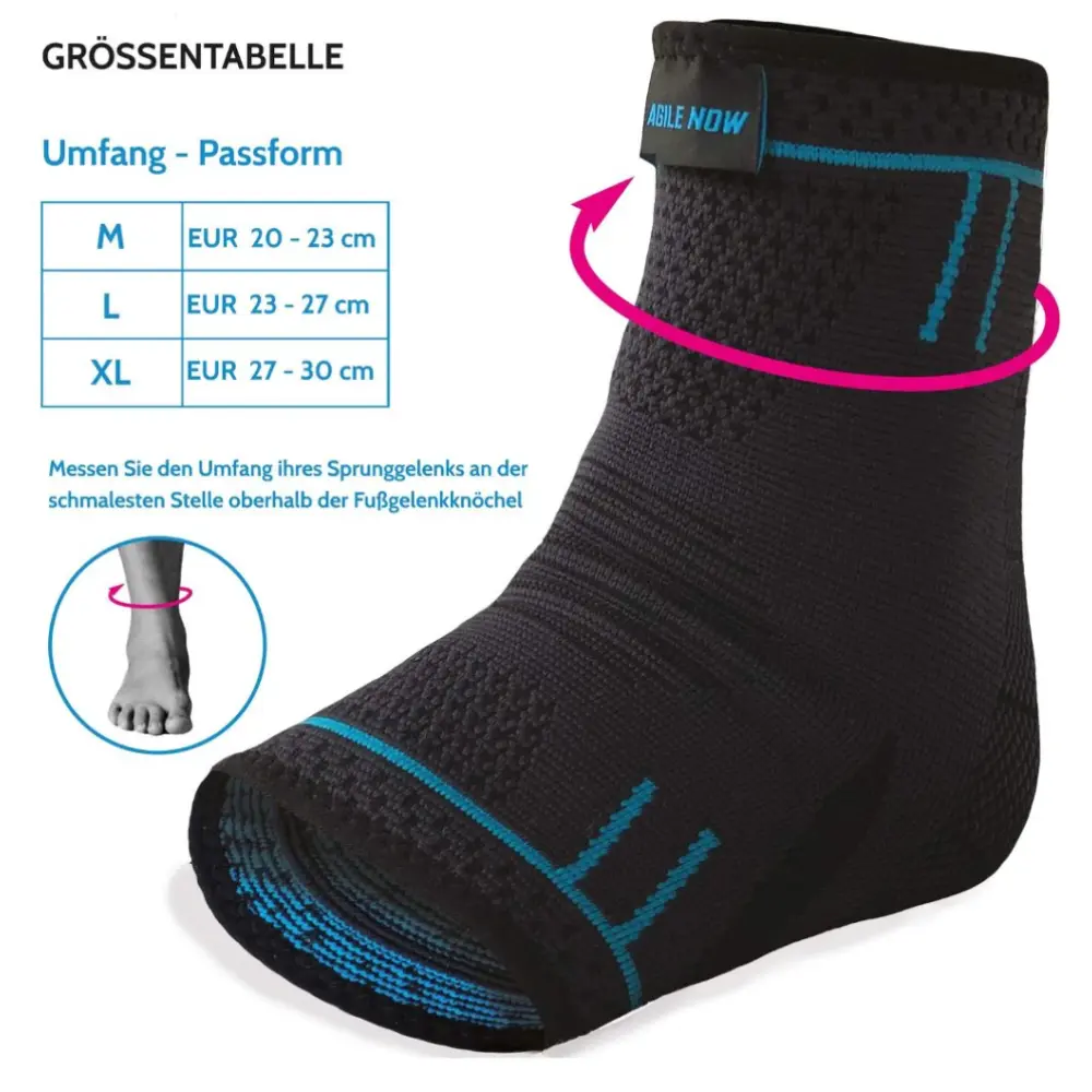 Sprunggelenkbandage Blau — Agile Now
