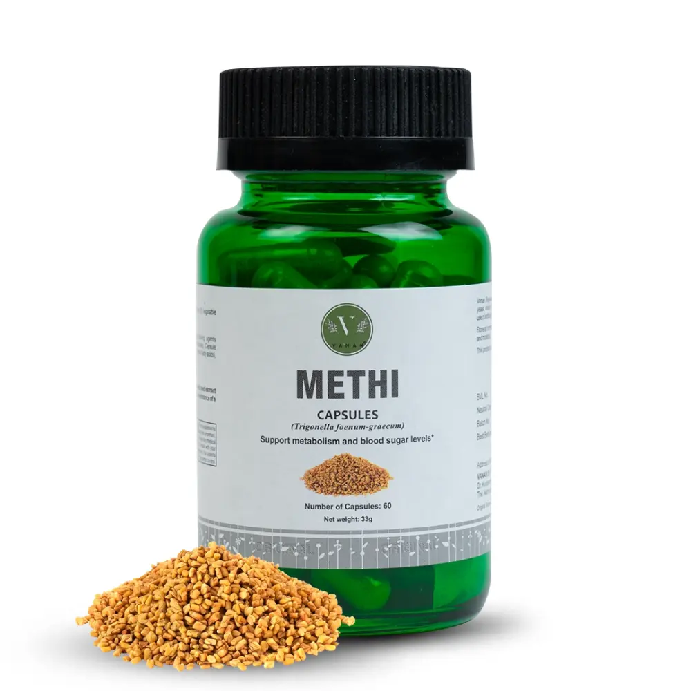 Capsule di Fieno Greco 100% Vegane - Supporto Metabolico Naturale — Vanan