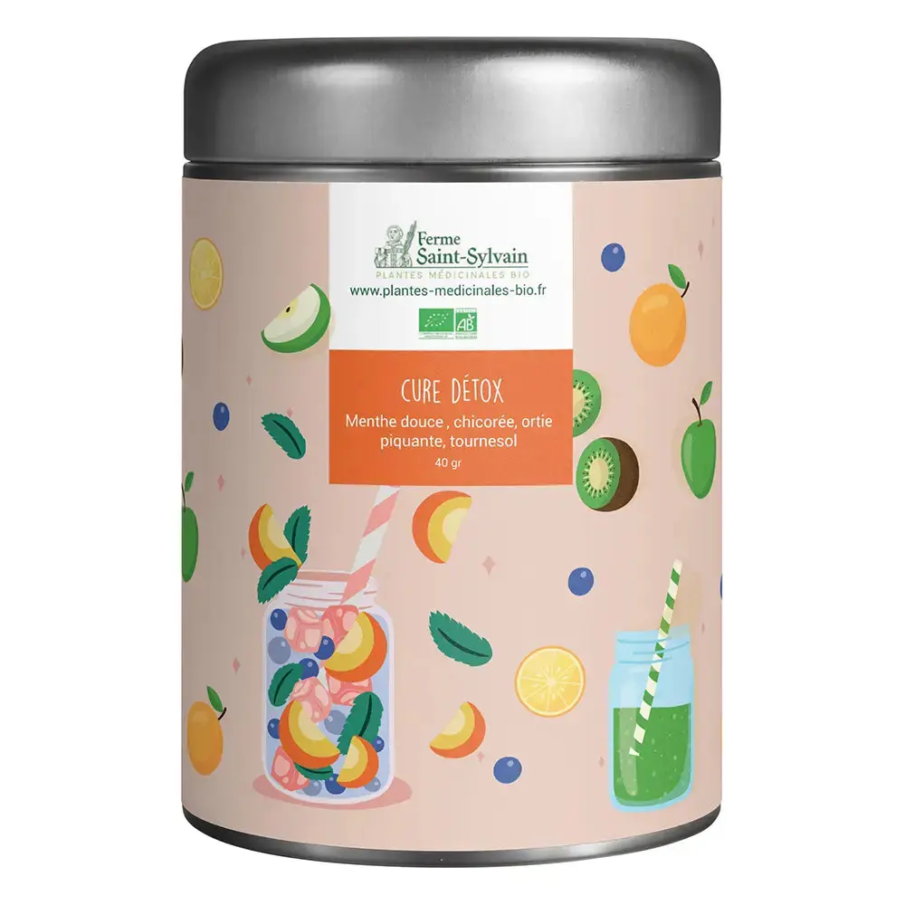 Kräutertee Detox-Kur Bio — La Ferme Saint-Sylvain