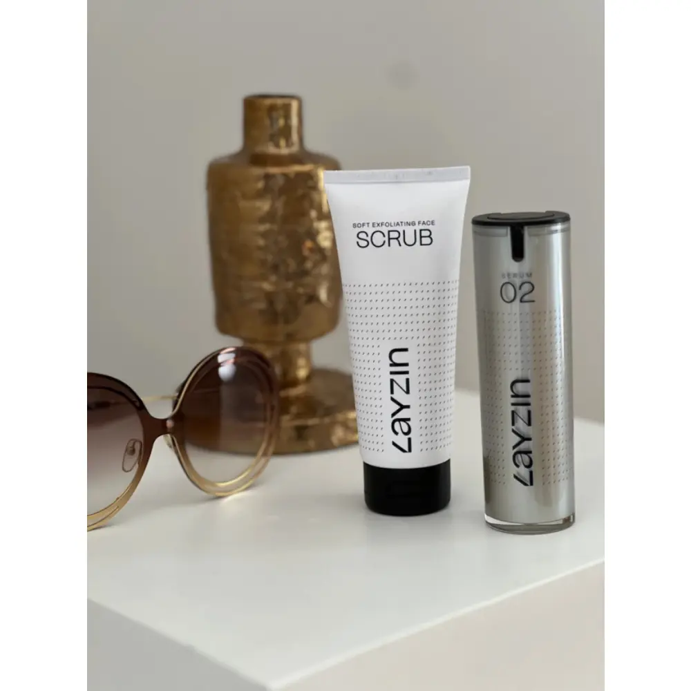 Bright Skin Set - Scrub & Serum 02 — LAYZIN