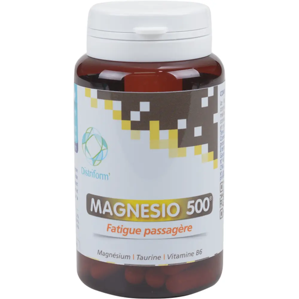 MAGNESIO 500, magnésium bisglycinate - 60 gélules — Distriform