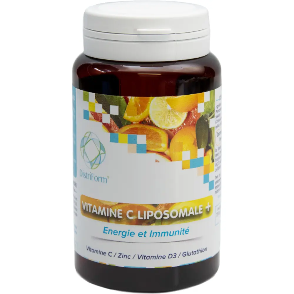 Vitamine C Liposomale+, immunité et énergie — Distriform