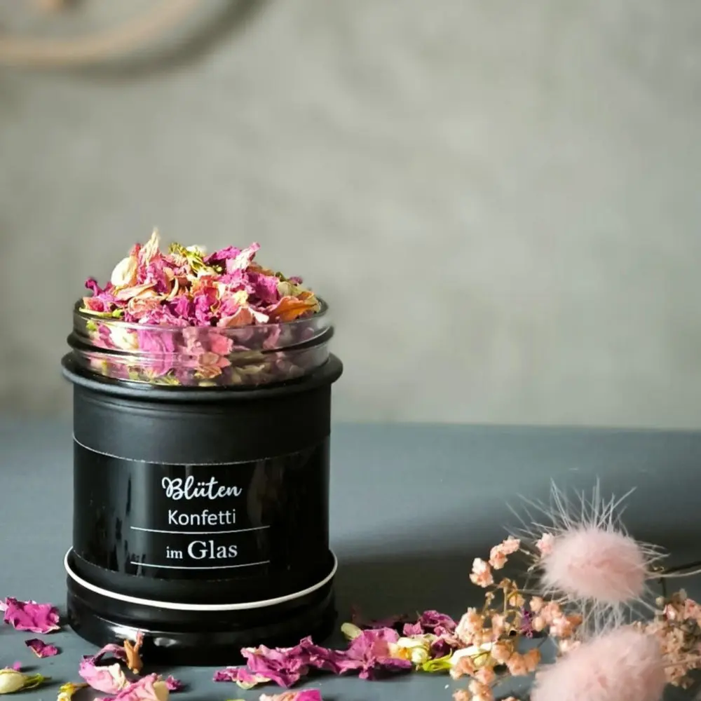 Parfum - Potpourri Rose Ivoire - Huile parfumée velours et soie — Blütenkonfetti