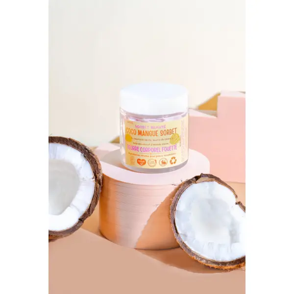 Aufgeschlagene Körperbutter Kokos-Mango - 120ml
