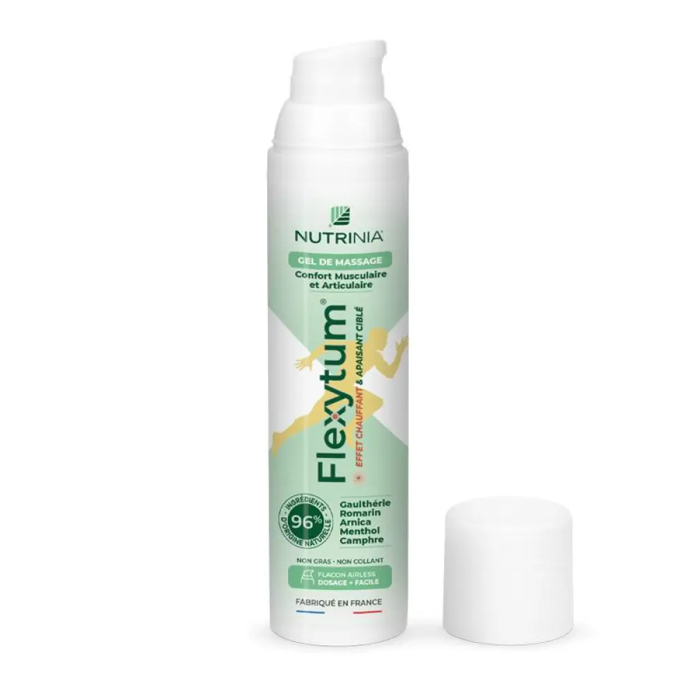 Flexytum Gel 100 ml - Muscles et Articulations - Gaulthérie Arnica Romarin Camphre Menthol — Nutrinia