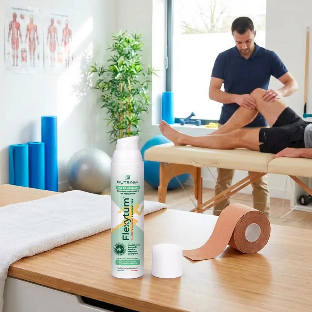 Flexytum Gel 100 ml - Muscles et Articulations - Gaulthérie Arnica Romarin Camphre Menthol — Nutrinia