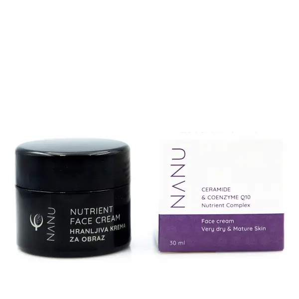 Crema Nutriente Viso con Ceramidi e Coenzima Q10