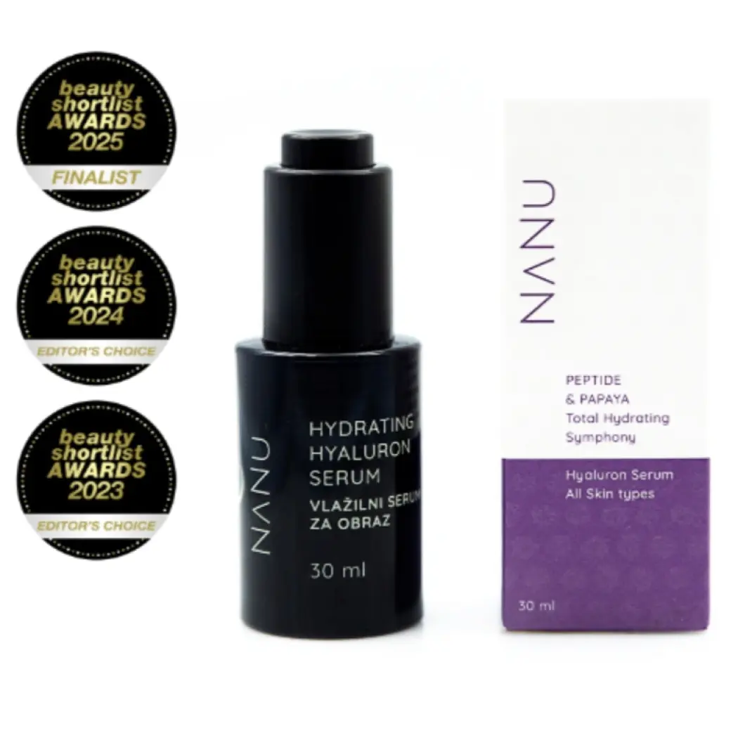 Siero Idratante Viso - Acido Ialuronico & Peptidi — NANU Skincare