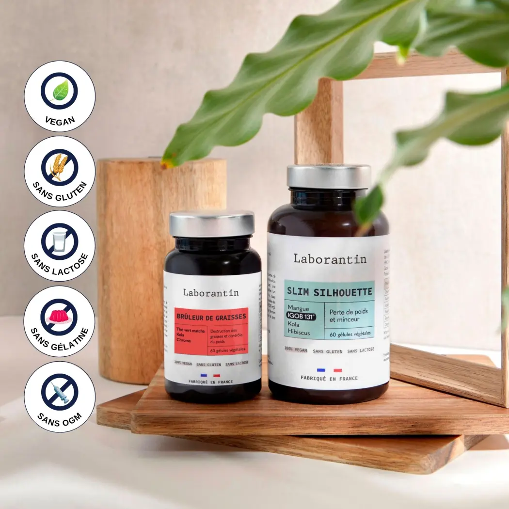 Pack Minceur - Silhouette fine & Brûle-Graisses - 3 mois — Laborantin