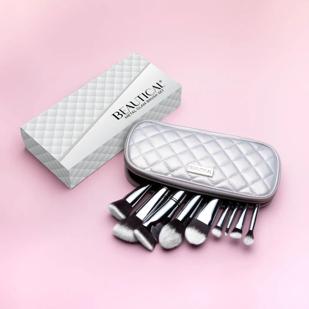 Metal Glam - Make-up Pinsel-Set — BEAUTICAL