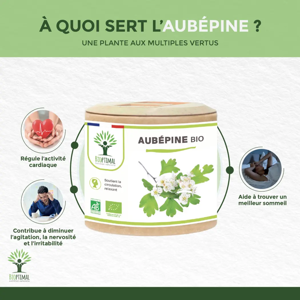 Aubépine bio — BIOPTIMAL